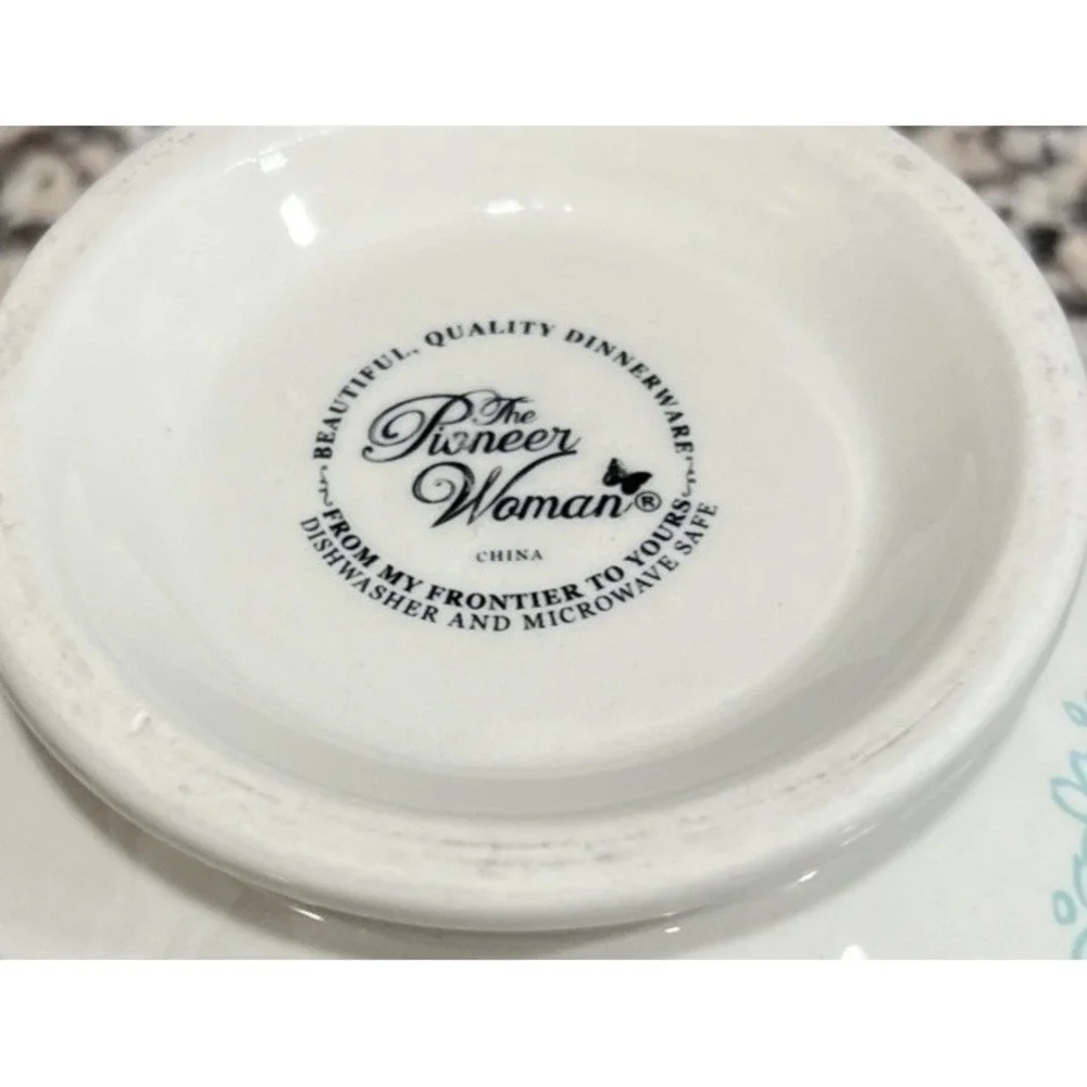 Pioneer Woman Stoneware Floral Country Garden 6